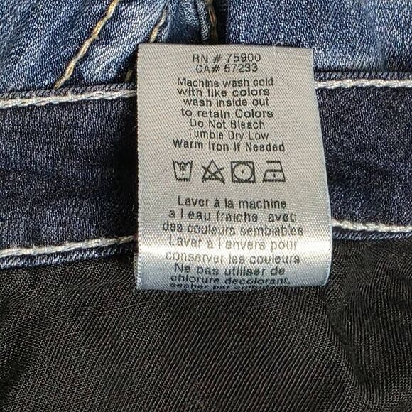 Big Star Desi Skinny Jeans 30R Dark Wash Stretch Denim - Picture 9 of 12